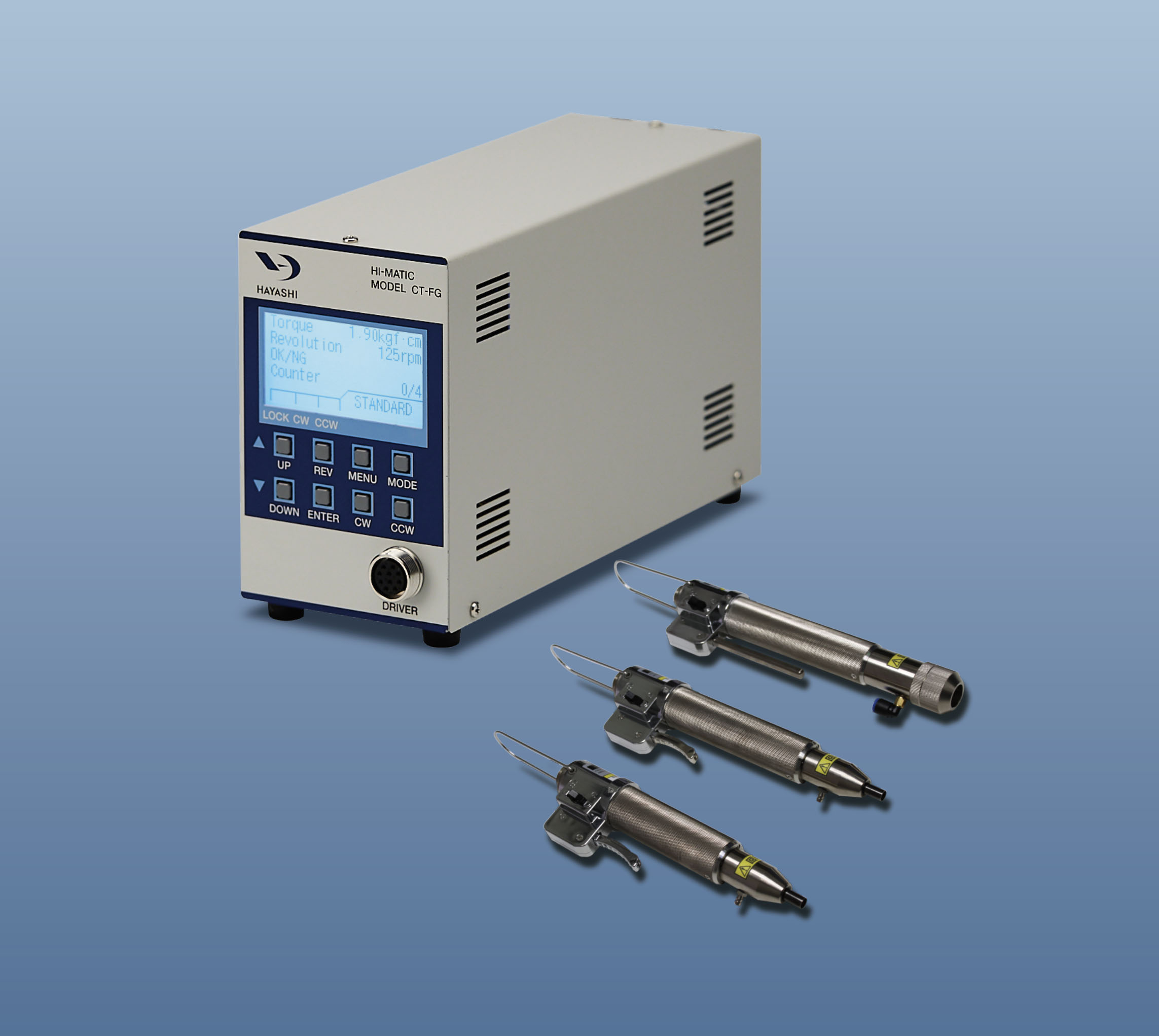 Hi-Matic コアレス専用コントローラー CT-FG　パラメーター設定値の一括保存＆書き込み方法